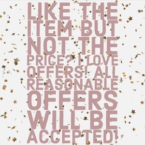 ⭐️I love offers!⭐️